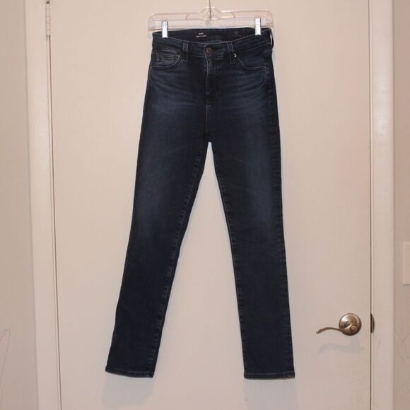 Adriano Goldschmield Mari High rise Straight Jeans Women Size 25 - Picture 2 of 12